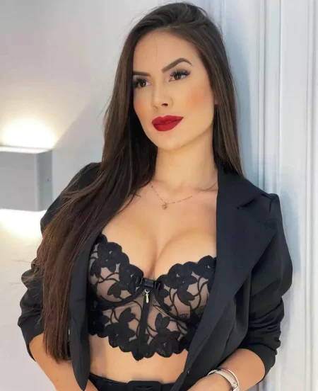 Conjunto cropped luxo PRETO