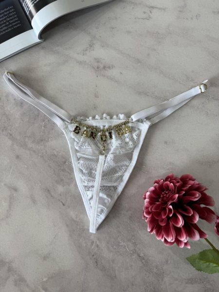 PANTY SEXY BANDIDA BLANCO