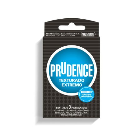 Condones Prudence Texturado Extremo x 3