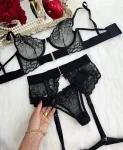 LINGERIE AMOR - PRETA
