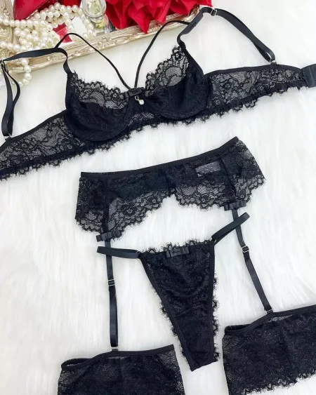 Lingerie Atração - PRETO
