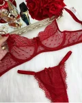 CONJUNTO ROMANCE ROJO